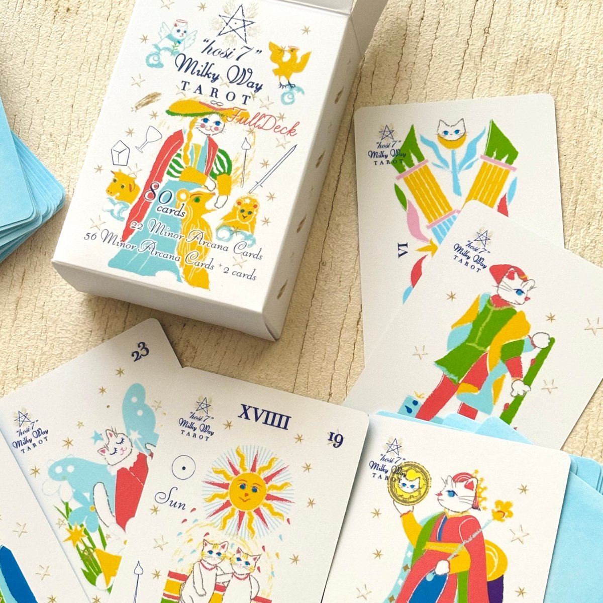hosi7ミルキーウェイタロット80フルデッキ | hosi7STORE