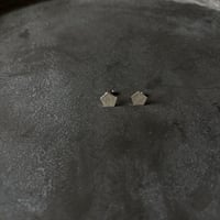 SILVER999 Pentagon mini ピアス／イヤリング