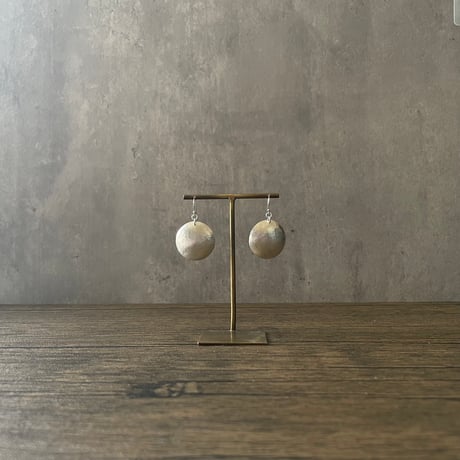 Silver999 Fullmoon   < ピアス / イヤリング >
