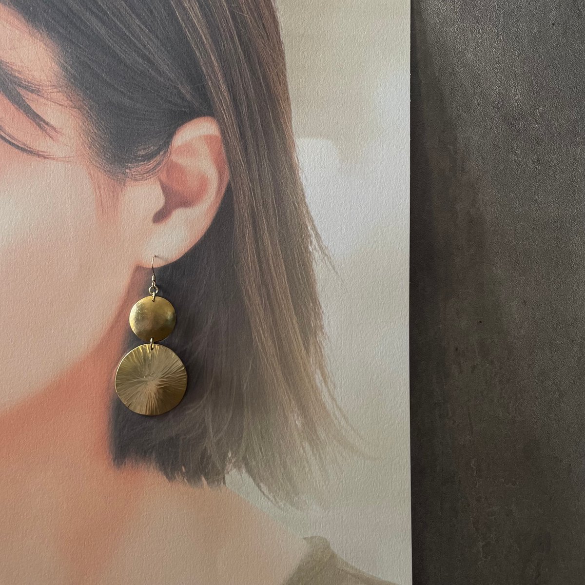 mayumimurasawa / MOON ピアス / brass / 真鍮 mayumimurasawa / MOON ピアス / brass / 真鍮 【公式通販】