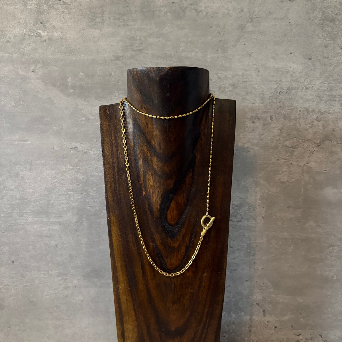 IRONO 真鍮 マンテルロングネックレス | IRONO Handwork brass a