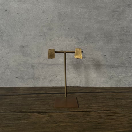 真鍮brass kakera  ピアス／イヤリング