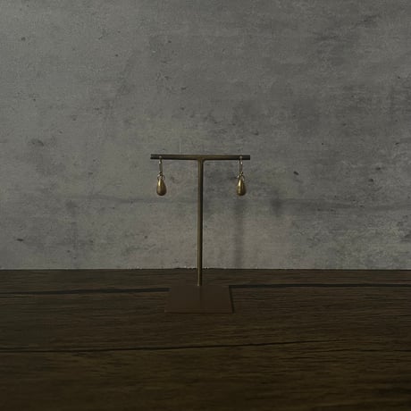18K Gold vermeil drop（ピアス／イヤリング）