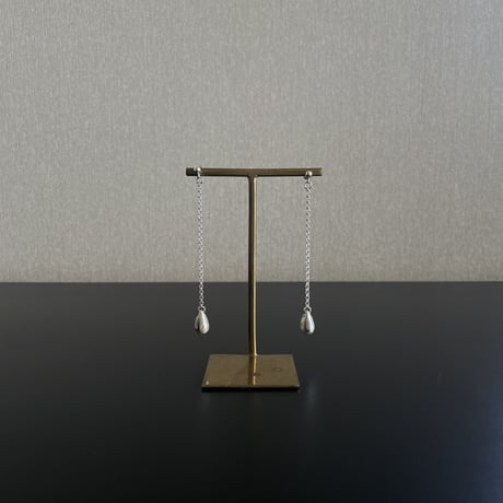 SILVER925 mini drop chain  ピアス／イヤリング