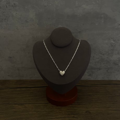 SILVER925 Cool heart necklace <lockchain>
