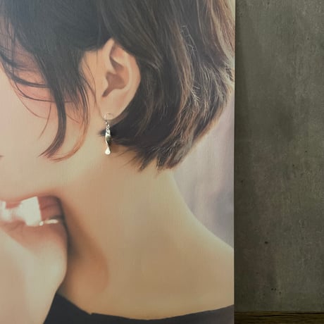 Silver999 mini twist   < ピアス / イヤリング >