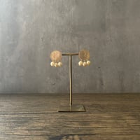 circle three pearl <ピアス / イヤリング>