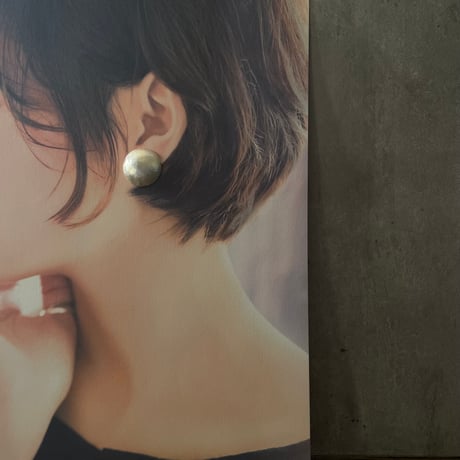 Silver999 Fullmoon   < ピアス / イヤリング >