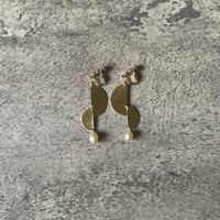 18K Gold vermeil drop(ピアス/イヤリング) | IRONO Handw 18K Gold vermeil drop(ピアス/イヤリング) | IRONO Handw