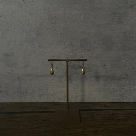 18K Gold vermeil drop（ピアス／イヤリング）
