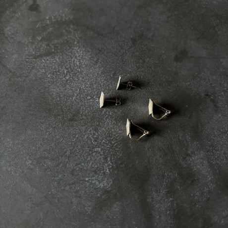 SILVER999 Pentagon mini ピアス／イヤリング