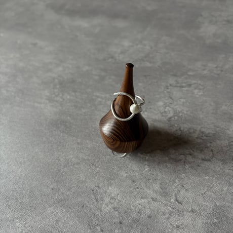silver999 Wa ring pearl