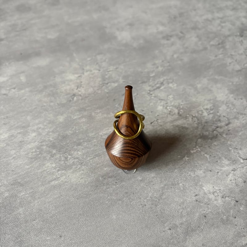 IRONO 真鍮 Wa ring | IRONO Handwork brass accessory