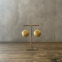 Fullmoon (yuragi) brass   < ピアス / イヤリング >