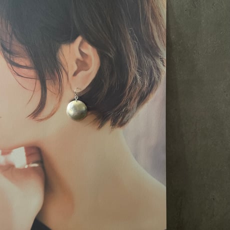Silver999 Fullmoon   < ピアス / イヤリング >