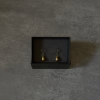真鍮 mini drop  ピアス／イヤリング