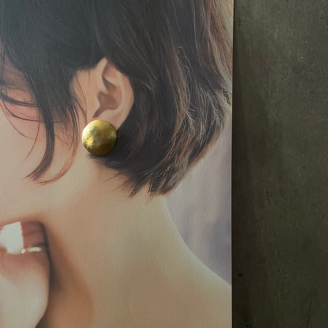 FULL Moon  brass <ピアス / イヤリング>