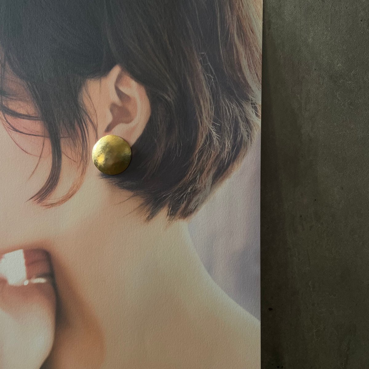 ポメころび様　No.325 14kgf☆レインボークォーツのピアス K10 Multi Flower – PICOLLET