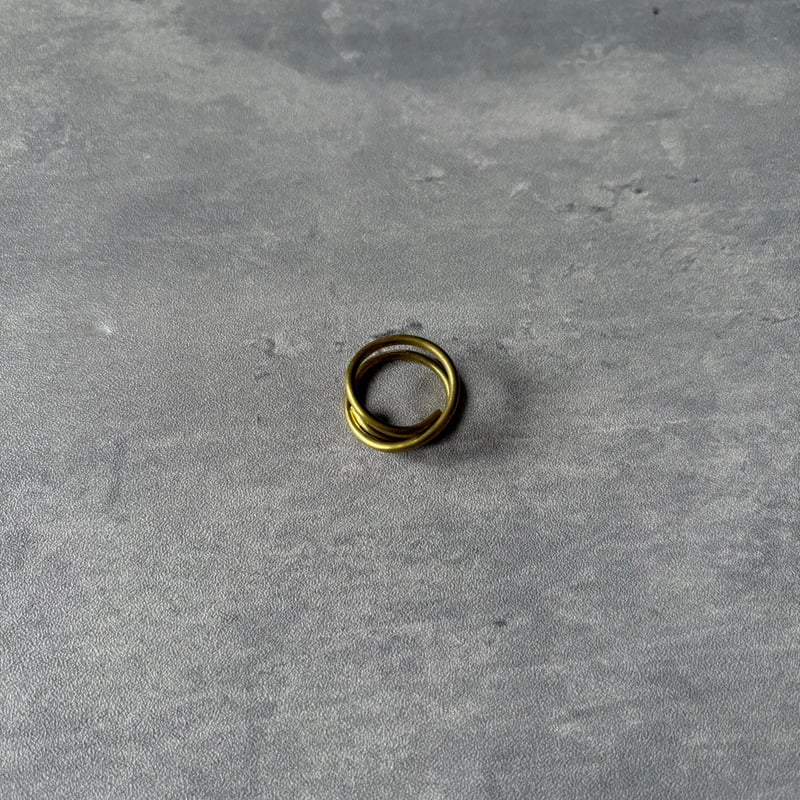 IRONO 真鍮 kurukuru Ring | IRONO Handwork brass