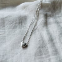 SILVER925 Cool heart necklace <chain>