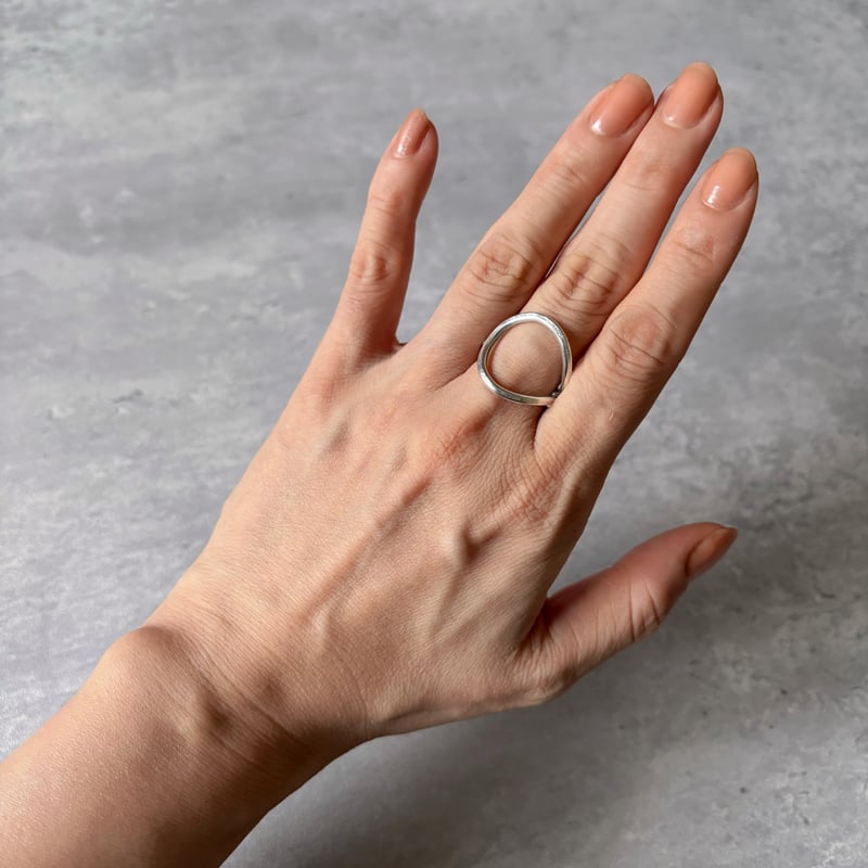 silver999 Wa ring | IRONO Handwork brass acces silver999 Wa ring | IRONO Handwork brass acces