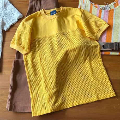 made in USA mesh tee