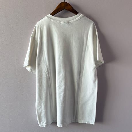 90s Made in USA college logo print tee