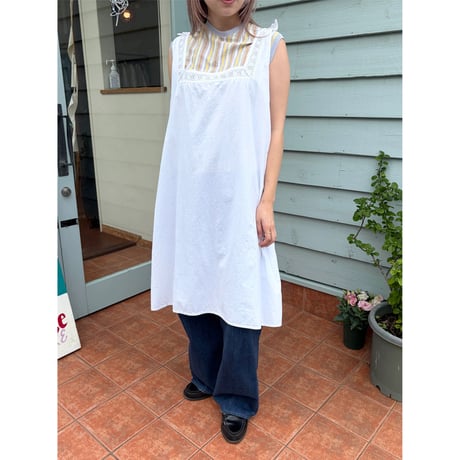 sleeveless cotton dress
