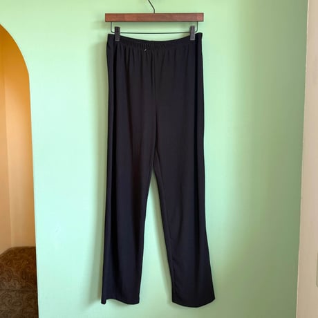black easy pants