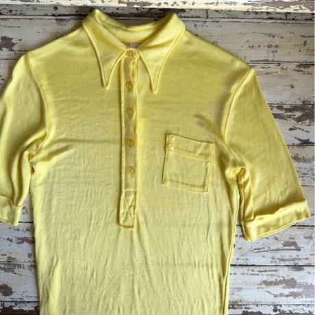 Made in Sweden yellow s/s tops