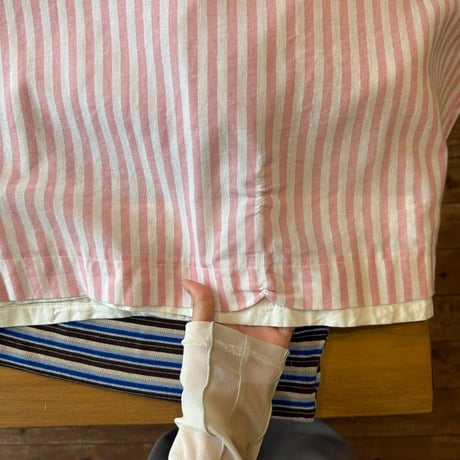 stripe long dress