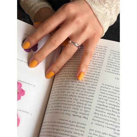 Bent original stone ring