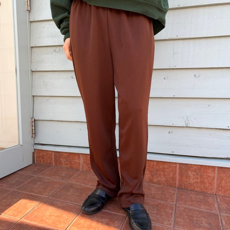 brown easy pants