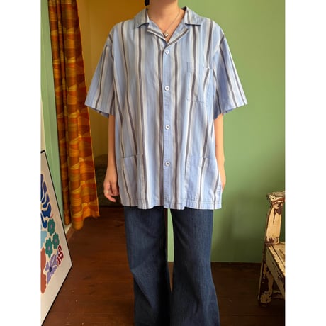 stripe sleeping shirt