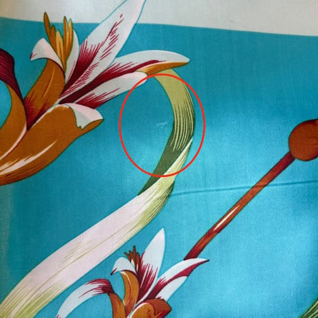 floral pattern scarf