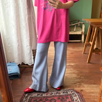 cotton flare pants
