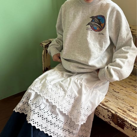 made in USA dolphin print sweat