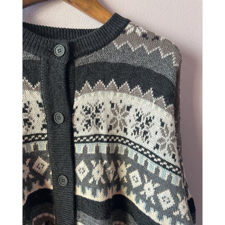 made in Italy Nordic cardigan