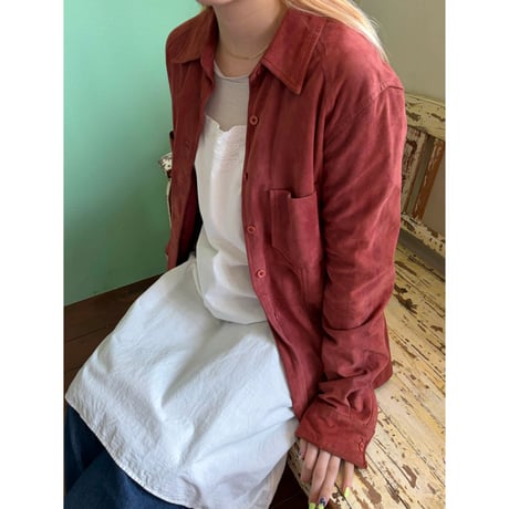 made in India suède like jacket