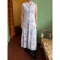flower sleeve less dress