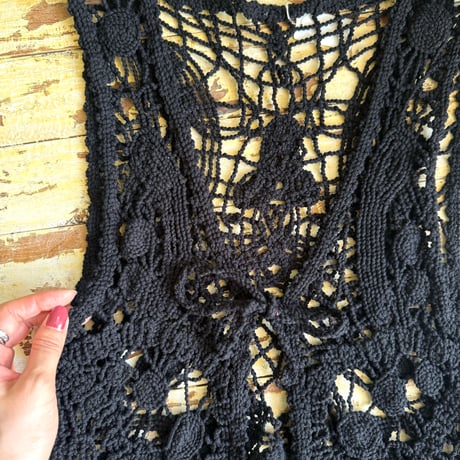 crochet vest