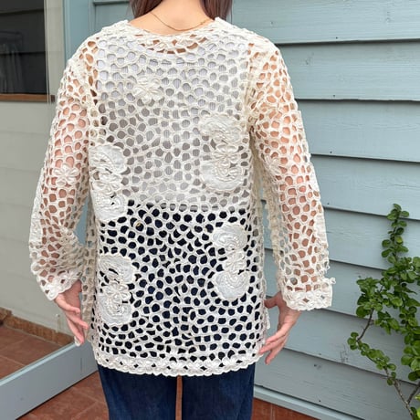 cutwork lace jacket