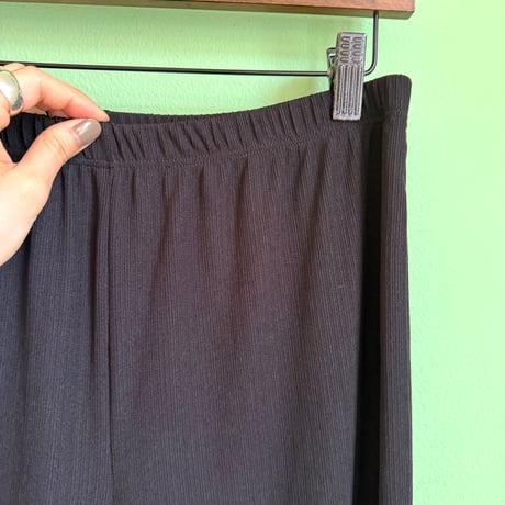 black easy pants