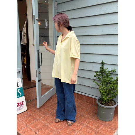 lemon yellow s/s tops