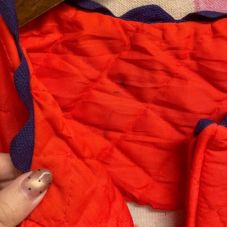 70s quilting  dress