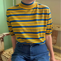 border s/s tops
