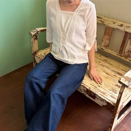 lace up tunic