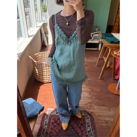 linen camisole tops