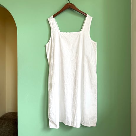 cotton sleeveless dress