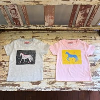 Bent horse tee【kids】